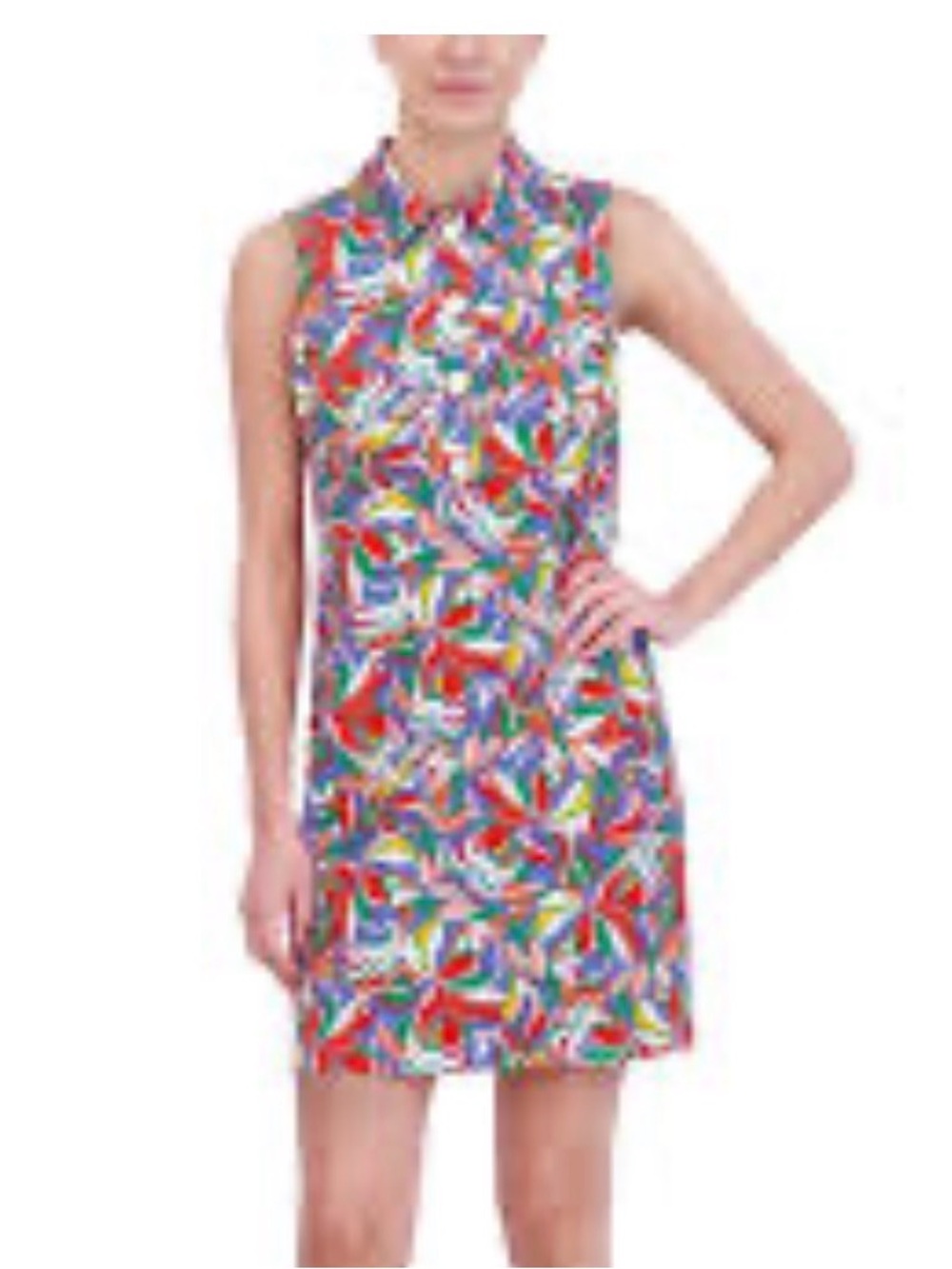 Jessica Howard Multicolor Sleeveless A-Line Mini Dress - Picture 10 of 10